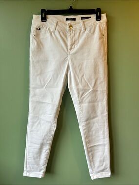 Curve Appeal White Minimalist Jegging